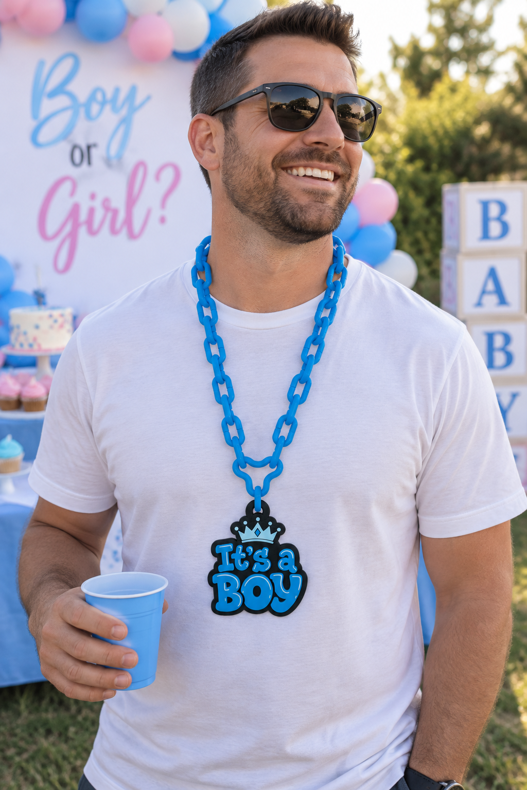 It’s a Boy! Oversized Gender Reveal Party Chain